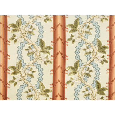 Josselin Cotton And Linen Print Rust And Blue by Brunschwig & Fils Fabric Brunschwig & Fils Fabric Josselin Cotton And Linen Print Rust And BlueFabric LINEN - 59%;COTTON - 41% France </p><p>Repeat: H: 27.5, V: 19.5 56 - Fabric Carolina -