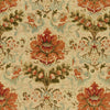 Windsor Damask Cotton & Linen Print Copper On Sand by Brunschwig & Fils Designer Fabric