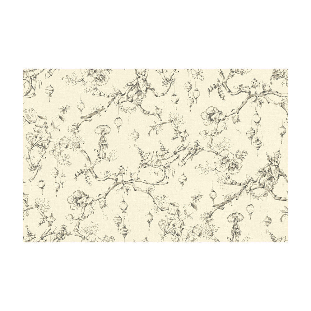 Festival Of Lanterns Linen Print Gray by Brunschwig & Fils Fabric Brunschwig & Fils Fabric Festival Of Lanterns Linen Print GrayFabric MAISONNETTE LINEN - 100% United States </p><p>Repeat: H: 53.5, V: 36 54 - Fabric Carolina -