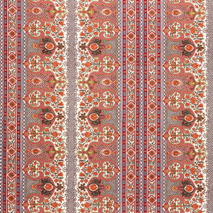 Digby S Tent Linen & Cotton Print Coral by Brunschwig & Fils Designer Fabric
