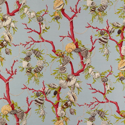 Aphrodites Treasures Linen & Cotton Print Aquamarine by Brunschwig & Fils Fabric Brunschwig & Fils Fabric Aphrodites Treasures Linen & Cotton Print AquamarineFabric LINEN - 58%;COTTON - 42% Italy </p><p>Repeat: H: 54, V: 50.5 55 - Fabric Carolina -