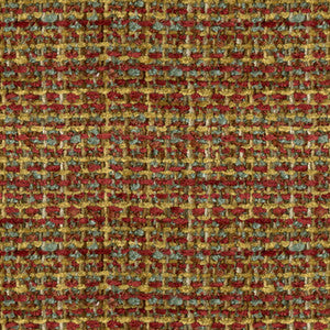 Boucle Texture Red/Gold by Brunschwig & Fils Designer Fabric