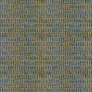 Reed Texture Indigo by Brunschwig & Fils Designer Fabric