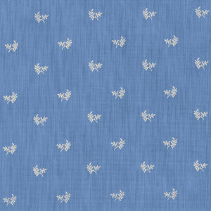 Bayberry Strie Canton Blue by Brunschwig & Fils Designer Fabric