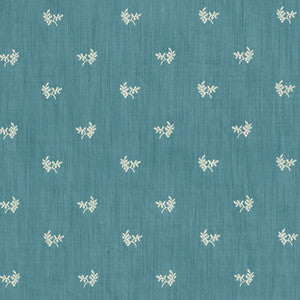 Bayberry Strie Oxford Blue by Brunschwig & Fils Designer Fabric