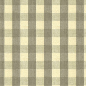 Carsten Check Smoke by Brunschwig & Fils Designer Fabric