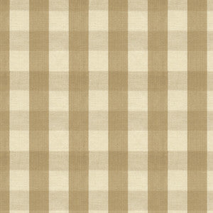 Carsten Check Tan by Brunschwig & Fils Designer Fabric