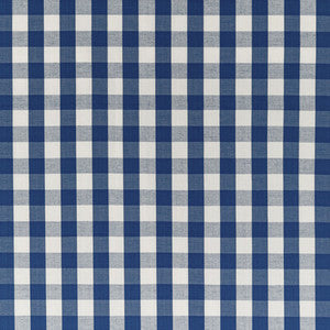 Carsten Check Navy by Brunschwig & Fils Designer Fabric