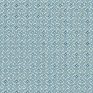 Creek Figured Woven Blue by Brunschwig & Fils Designer Fabric