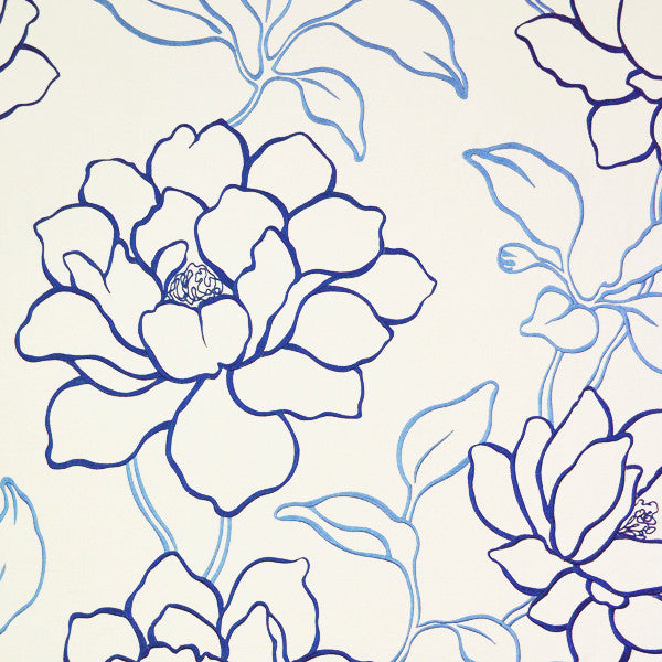 Brianna # 15 Royal by Maxwell Designer Fabric 100% SILK
None INDIA See sample </p><p>Repeat: Horizontal: 24.6" and Vertical: 29.9" 53"EMB.50" - Swanky Fabrics -