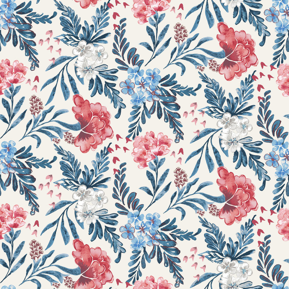 Breanna 3 Americana by Aoc Fabric Aoc Fabric Breanna 3 AmericanaFabric THE ART OF COLOR OASIS 85%COT 15%LIN USA </p><p>Repeat: H: 27.000, V: 13.500 55 in - Fabric Carolina -