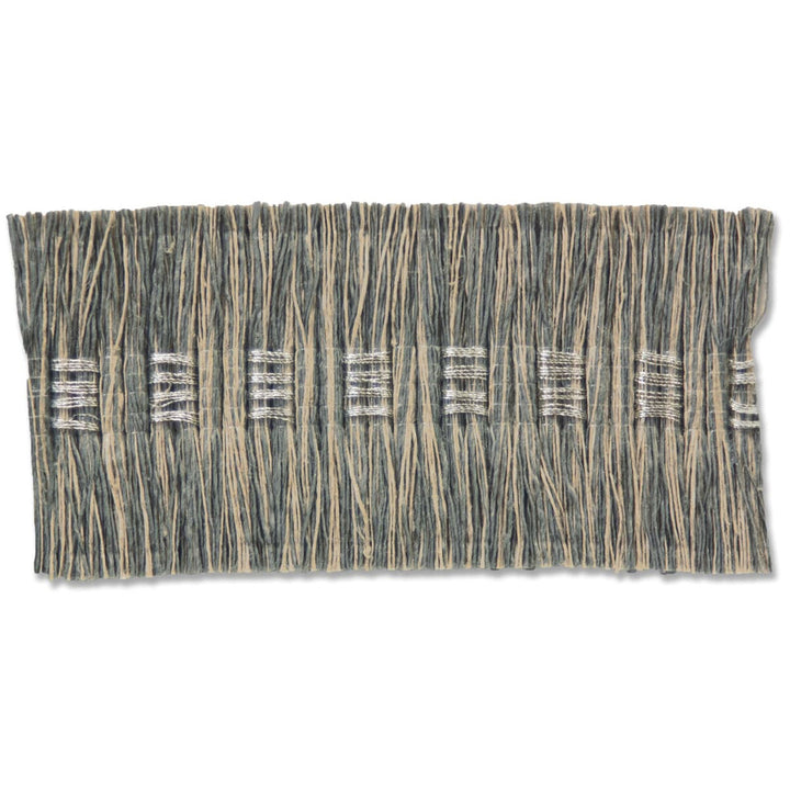 Brentwood 3 Nickel by Stout Designer Trim NEW WORLD TAPES & BORDERS 98%LIN 2%OTH GERMANY FLAME RETARDANT-N.F.P.A. 701 SMALL SCALE Horizontal: 0.500 and Vertical: 0.000 1.75 in - Swanky Fabrics -