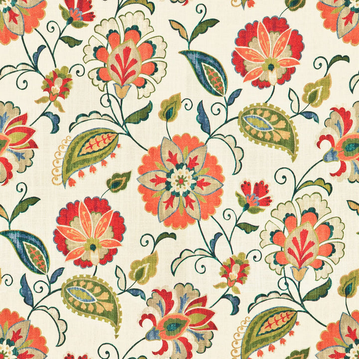 Brilliant 1 Henna by Stout Designer Fabric RAINBOW LIBRARY MANGO/CAYENNE 70%SVI 30%LIN SPAIN WYZENBEEK 15 000 DOUBLE RUB WEAR TEST (HEAVY DUTY) Horizontal: 27 and Vertical: 27 54 in - Swanky Fabrics -