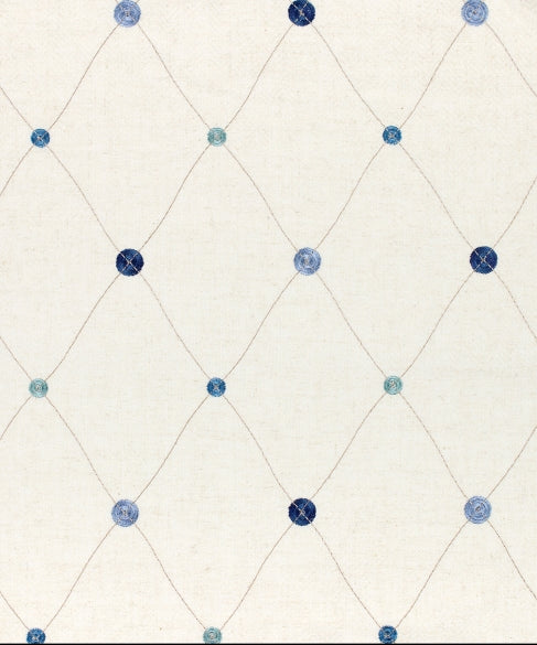 Bronzino 1 Lapis by Barrow Industries Designer Fabric
