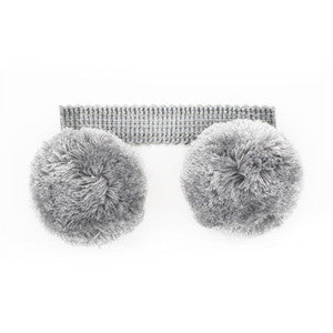 Bubble Tassel Fringe 4 Slate by Stout Designer Trim