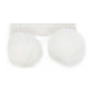 Bubble Tassel Fringe 5 Snow by Stout Designer Trim