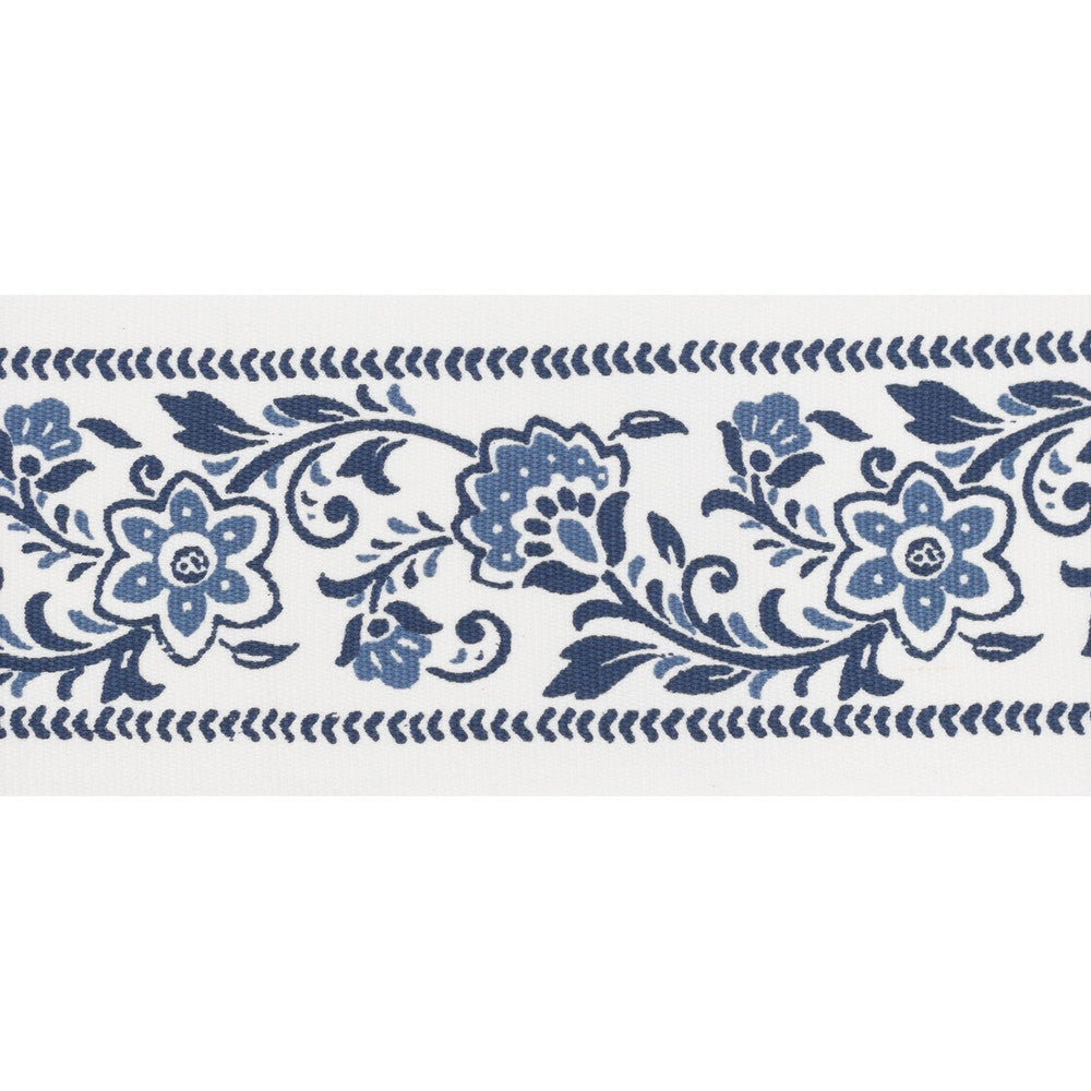 Buford Tape 3 Denim by Stout Trim Stout Trim Buford Tape 3 DenimTrim NATURAL BEAUTY TRIM 100%COT INDIA </p><p>Repeat: H: 4.000, V: 5.750 4 in - Fabric Carolina -