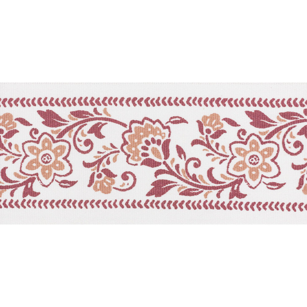 Buford Tape 5 Rouge by Stout Trim Stout Trim Buford Tape 5 RougeTrim NATURAL BEAUTY TRIM 100%COT INDIA </p><p>Repeat: H: 4.000, V: 5.750 4 in - Fabric Carolina -