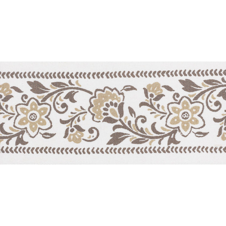 Buford Tape 7 Chestnut by Stout Trim Stout Trim Buford Tape 7 ChestnutTrim NATURAL BEAUTY TRIM INDIA </p><p>Repeat: H: 4.000, V: 5.750 4 in - Fabric Carolina -