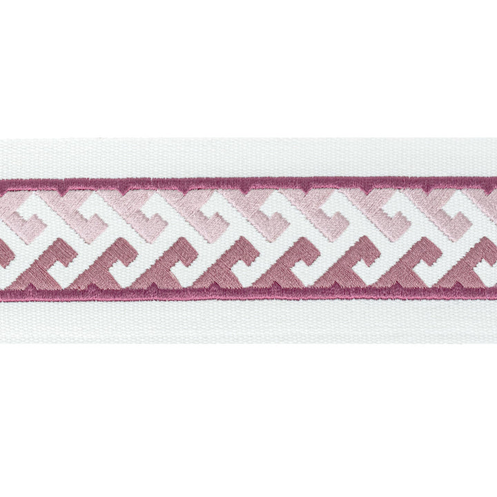 Burgess Tape 5 Tearose by Stout Trim Stout Trim Burgess Tape 5 TearoseTrim STITCHED UP TRIM INDIA </p><p>Repeat: H: 0.750, V: 0.750 2.5 in - Fabric Carolina -