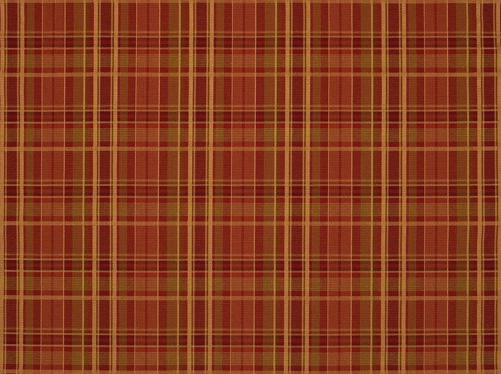Burgess Plaid Antique Red 137 by Covington Designer Fabric our website for purchase 52% Polyester 48% Cotton 40 X 20 Jacquard China -- Horizontal: 0" and Vertical: 0" 55" - Swanky Fabrics -