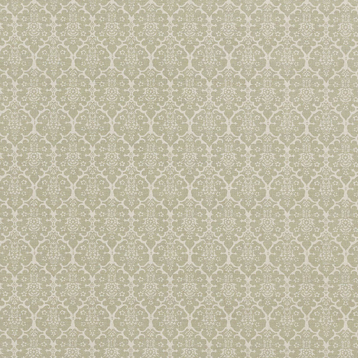 Burley Sage Burl006 by Schumacher Fabric Schumacher Fabric Burley Sage Burl006Fabric LINEN 100% UNITED KINGDOM </p><p>Repeat: H: HORZ. 2 1/2" (7CM) , V: VERT. 4 1/4" (11CM) 53 - Fabric Carolina -