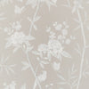 Peony & Blossom Soft Grey by G P & J Baker Designer Wallcovering