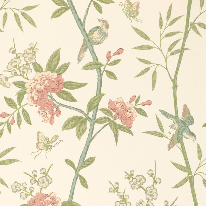 Peony & Blossom Vintage by G P & J Baker Wallcovering G P & J Baker Wallcovering Peony & Blossom VintageWallcovering SIGNATURE NON WOVEN - 100% United Kingdom </p><p>Repeat: H: 20.488, V: 25.61 20.488 - Fabric Carolina -