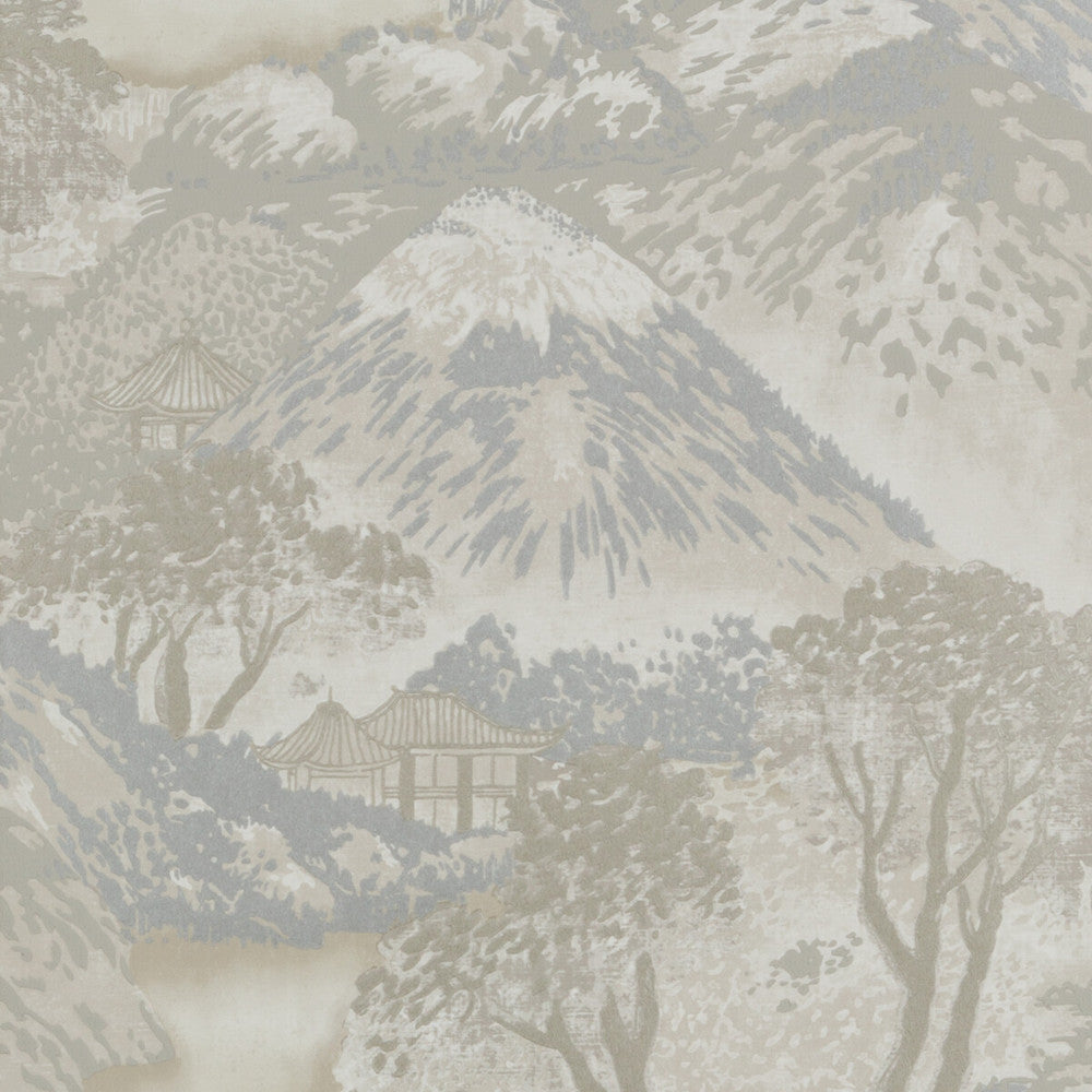 Edo Ivory/Silver by G P & J Baker Wallcovering G P & J Baker Wallcovering Edo Ivory/SilverWallcovering LANGDALE NON WOVEN - 100% United Kingdom </p><p>Repeat: H: , V: 25.413 20.488 - Fabric Carolina -