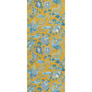 Chifu Ochre/Blue by G P & J Baker Designer Wallcovering