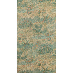 Ramayana Sage/Multi by G P & J Baker Designer Wallcovering