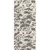 Heron & Lotus Flower Black/White by G P & J Baker Designer Wallcovering