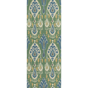Ikat Bokhara Emerald by G P & J Baker Designer Wallcovering