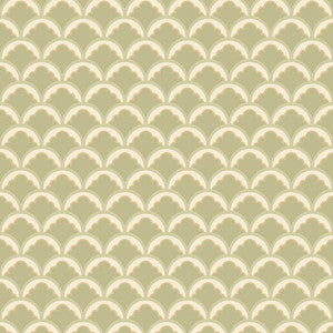 Mount Temple Small Sage by G P & J Baker Designer Wallcovering