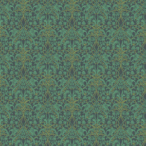 Fritillerie Indigo/Teal by G P & J Baker Designer Wallcovering