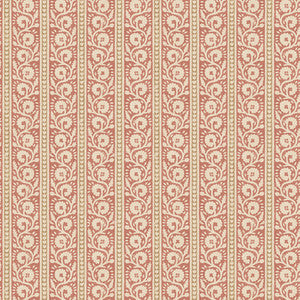 Bibury Red/Sand by G P & J Baker Designer Wallcovering