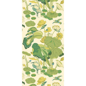 Nympheus Emerald by G P & J Baker Designer Wallcovering