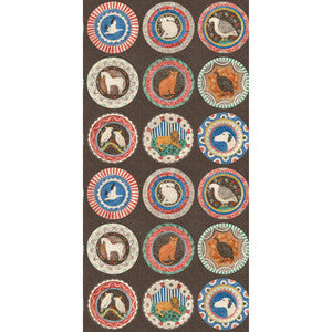 Robina'S Dinner Party Cocoa BW45126.2.0 By G P & J Baker Designer Wallcovering