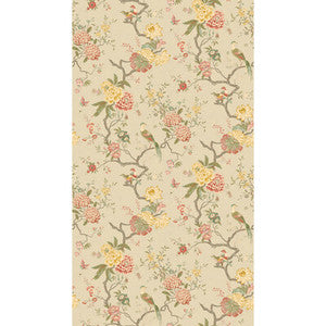 Oriental Bird Mole BW45128.3.0 By G P & J Baker Designer Wallcovering