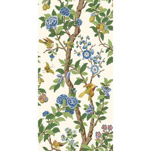 Eldon Green/Blue BW45129.1.0 By G P & J Baker Designer Wallcovering