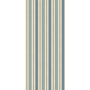 Melbourne Stripe Blue BW45131.2.0 By G P & J Baker Designer Wallcovering