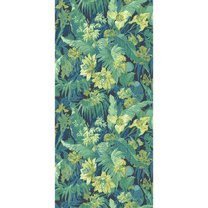 Tropical Floral Indigo/Teal BW45132.6.0 By G P & J Baker Designer Wallcovering