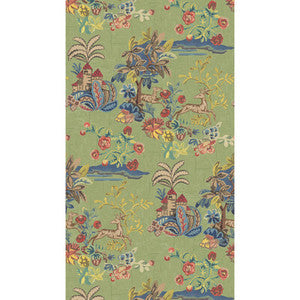 Knight'S Tale Spring Green BW45138.3.0 By G P & J Baker Designer Wallcovering