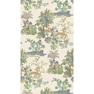 Knight'S Tale Sage/Blue BW45138.6.0 By G P & J Baker Designer Wallcovering