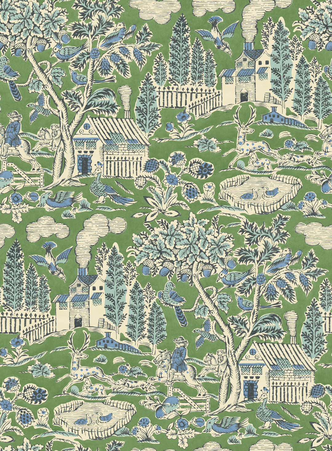 Home Park - Emerald BW45143.6.0 by G P & J Baker Designer Wallcovering