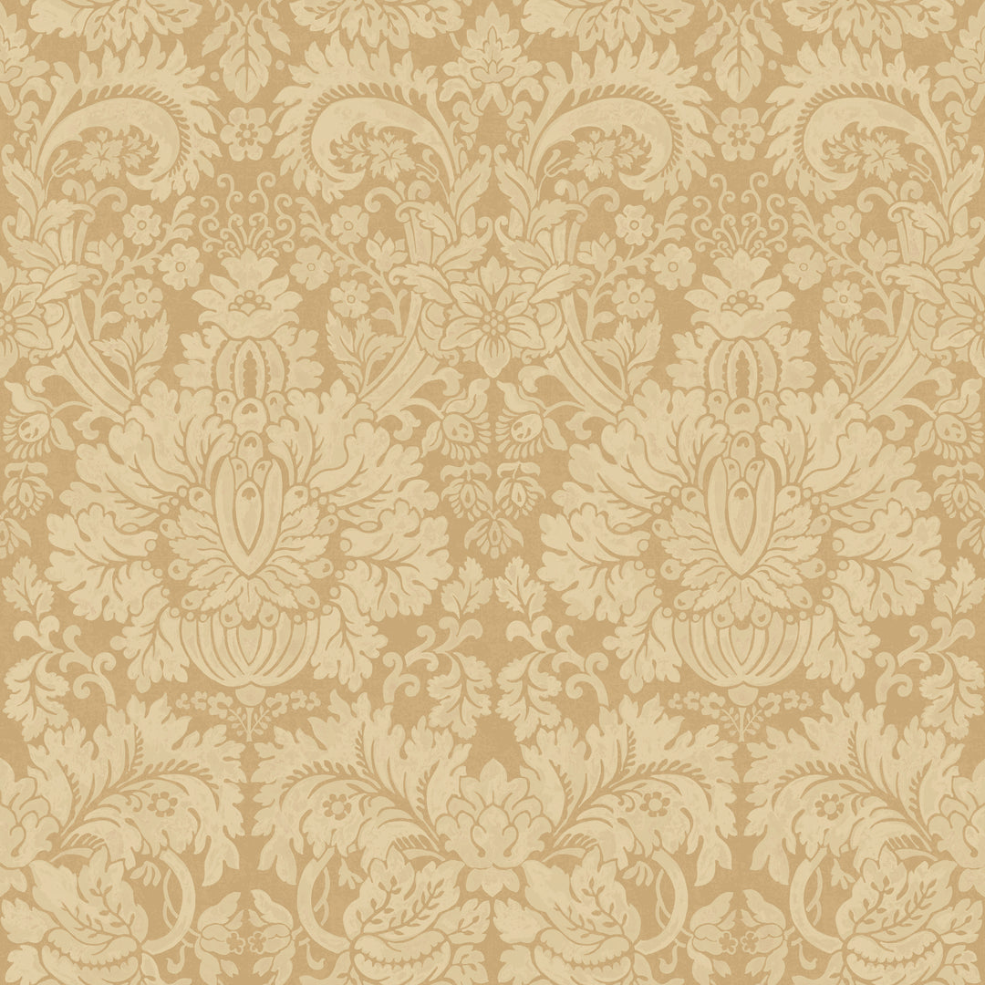 Queen'S Damask - Parchment BW45146.5.0 by G P & J Baker Designer Wallcovering