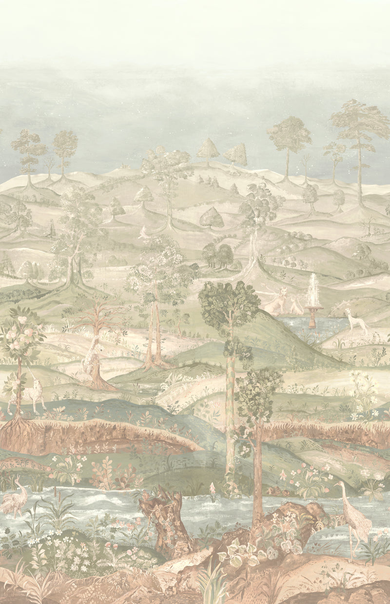 Royal Park Panel - Antique BW45150.3.0 by G P & J Baker Designer Wallcovering