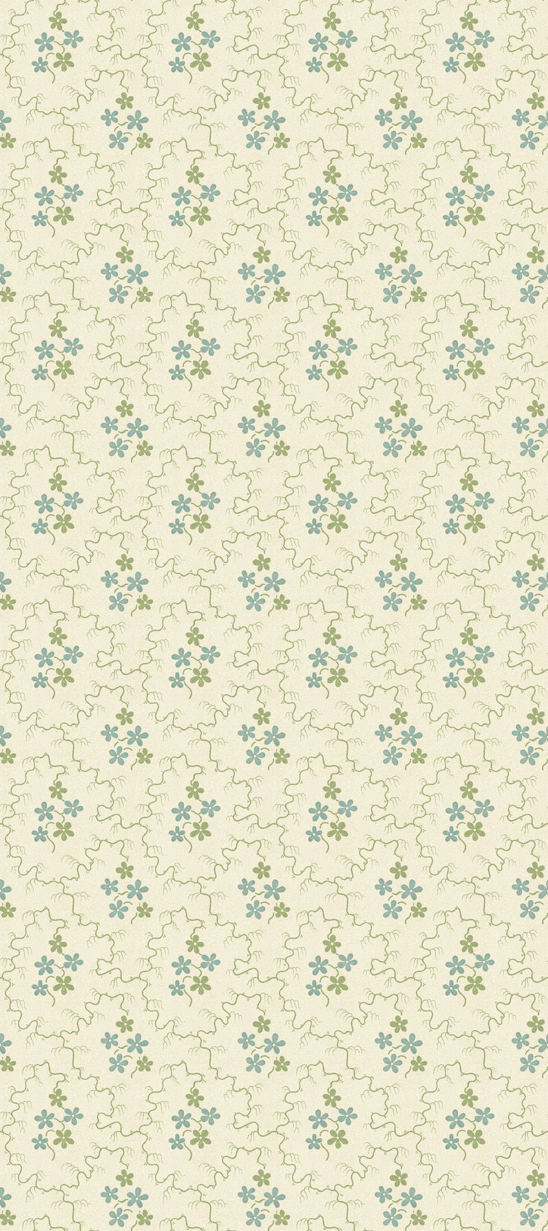 Posy - Green/Aqua BW45152.2.0 by G P & J Baker Designer Wallcovering