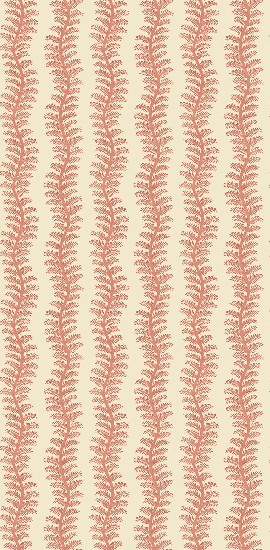 Tetbury Stripe - Soft Red BW45154.3.0 by G P & J Baker Designer Wallcovering