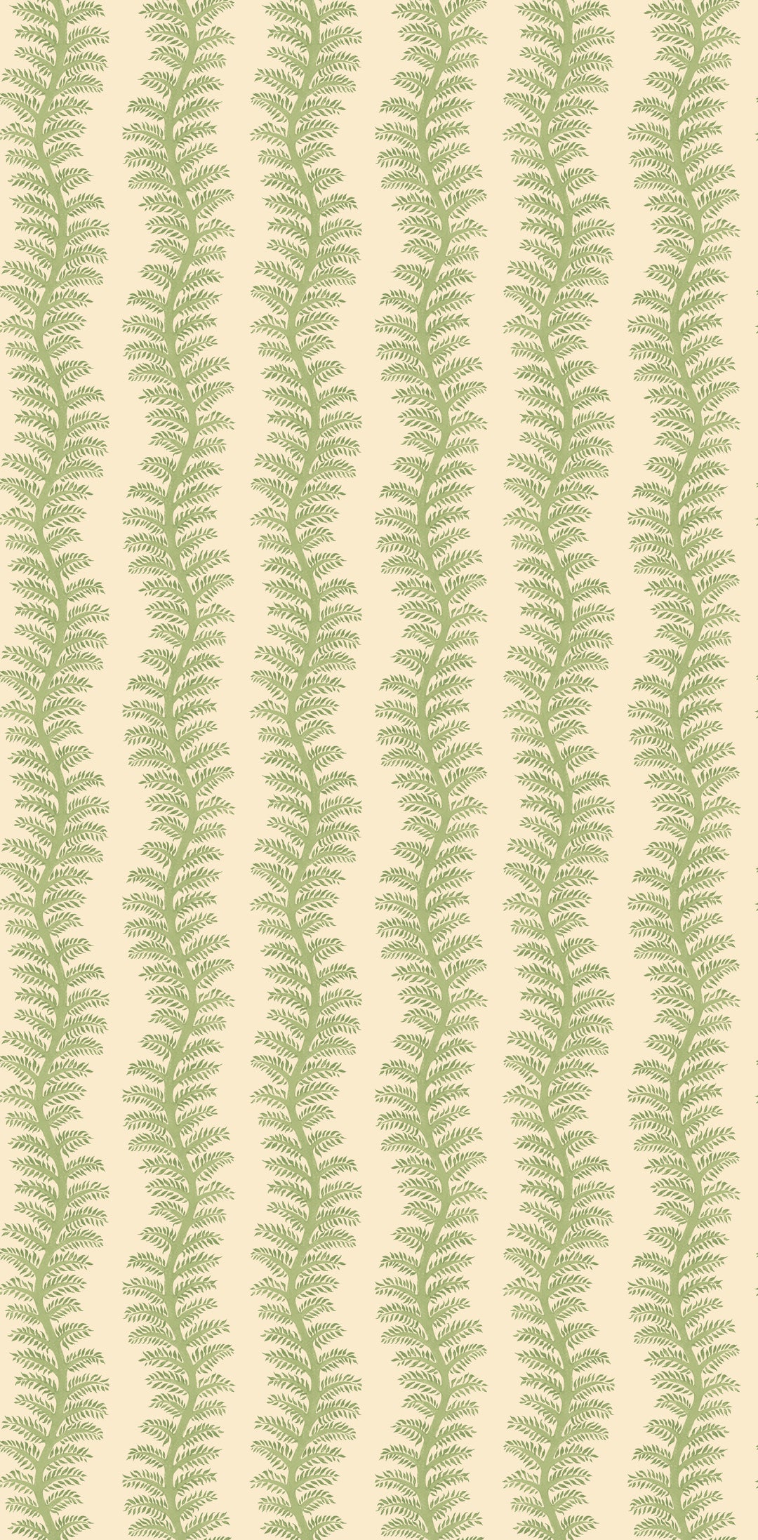 Tetbury Stripe - Leaf Green BW45154.5.0 by G P & J Baker Designer Wallcovering